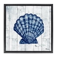 thumbnail image 1 of Stupell Industries Rustic Lodge Coastal Timberland Scallop Black Floating Frame Canvas Art, 18 x 18, by Paul Brent, 1 of 8