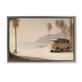 thumbnail image 1 of Stupell Industries Coastal Tranquil Beach Day Gray Floating Frame Canvas Art, 25 x 17, by Noah Bay, 1 of 8