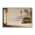 thumbnail image 1 of Stupell Industries Coastal Tranquil Beach Day Gray Framed Giclee Art, 30 x 20, by Noah Bay, 1 of 8