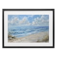 thumbnail image 1 of Stupell Industries Contemporary Coastal Tranquility Horizon Black Framed Print Under Glass, 20 x 14, by Creative Studio, 1 of 8