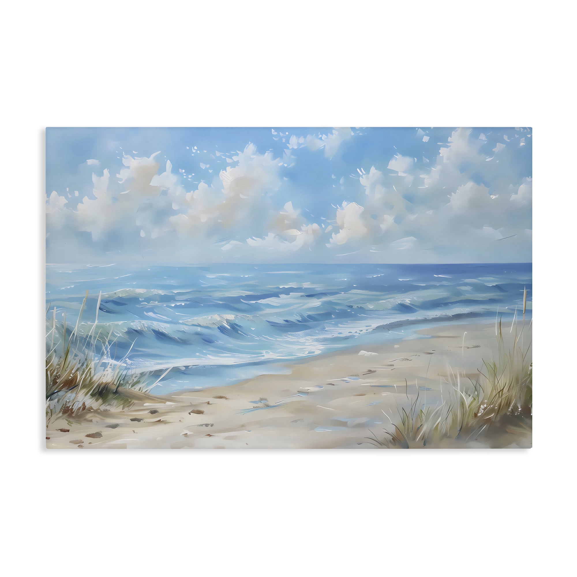 Stupell Industries Coastal Tranquility Horizon Canvas Wall Art, design by Creative Studio