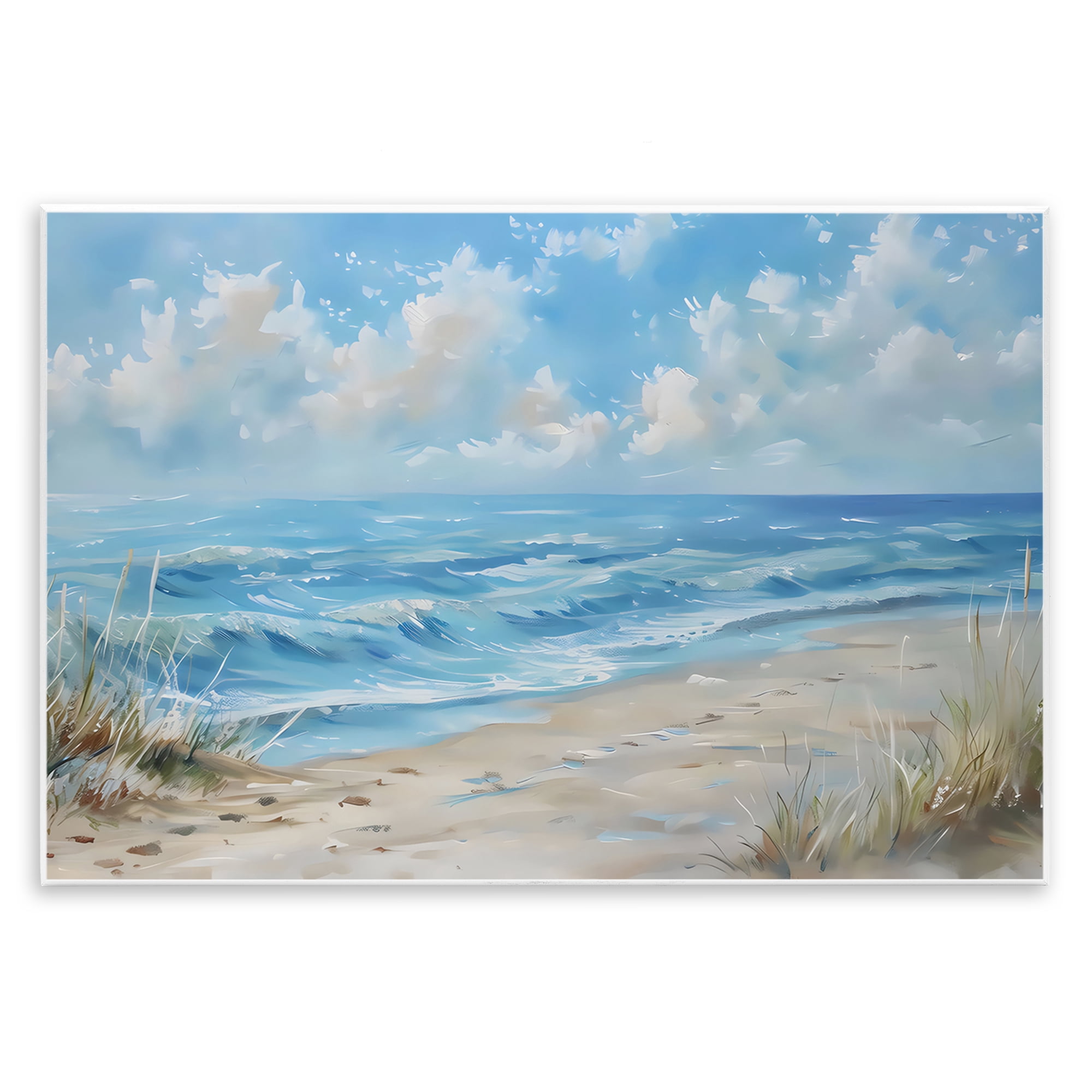 Stupell Industries Coastal Tranquility Horizon Wall Plaque Art, design by Creative Studio