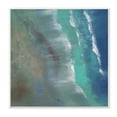 thumbnail image 1 of Stupell Industries Coastal Waves From Above Seaside Abstraction Wall Plaque, 12 x 12, Design by Sheila Finch, 1 of 6