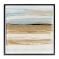 thumbnail image 1 of Stupell Industries Coastal Winter Sands Abstraction Black Framed Giclee Art, 12 x 12, by Flora Kouta, 1 of 8