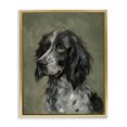 thumbnail image 1 of Stupell Industries Transitional Cocker Spaniel Portrait Gold Floating Frame Canvas Art, 17 x 21, by Victoria Barnes, 1 of 8