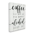 thumbnail image 1 of Stupell Industries Coffee Benched Alcohol Suit Up Phrase Sports Pun Canvas Wall Art, 30 x 40, Design by Daphne Polselli, 1 of 1