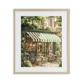 thumbnail image 1 of Stupell Industries Eclectic Coffee Shop Awning & Greenery Birch Framed Print Under Glass, 13 x 16, by LSR Design Studio, 1 of 8