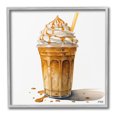thumbnail image 1 of Stupell Industries Coffee with Whipped Cream Food & Beverage Painting Gray Framed Art Print Wall Art, 17 x 17, 1 of 9