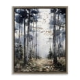 thumbnail image 1 of Stupell Industries Farmhouse Cold Woods Birch Forest Brown Floating Frame Canvas Art, 17 x 21, by Franklyn Gregory, 1 of 8