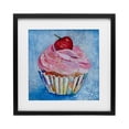 thumbnail image 1 of Stupell Industries Collage Patterned Cupcake Black Framed Print Under Glass design by Lisa Morales, 16 x 16, 1 of 10
