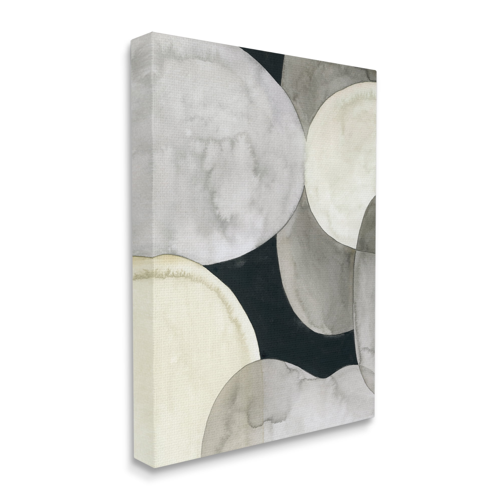 Stupell Industries Collage of Circular Shapes Opaque Layered Arrangement, 36 x 48, Design by Vision Studio