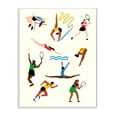 thumbnail image 1 of Stupell Industries Collage of Summer Athletes Outdoor Sports Design by Victoria Barnes, 1 of 6