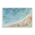 thumbnail image 1 of Stupell Industries Collaged Aerial Beach View Coastal Painting White Framed Art Print Wall Art, 24 x 16, 1 of 10