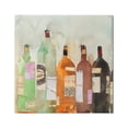 thumbnail image 1 of Stupell Industries Collaged Wine Champagne Bottles Vintage Style Traditional Painting Gallery-Wrapped Canvas Print Wall Art, 30 x 30, Design by Samuel Dixon, 1 of 6