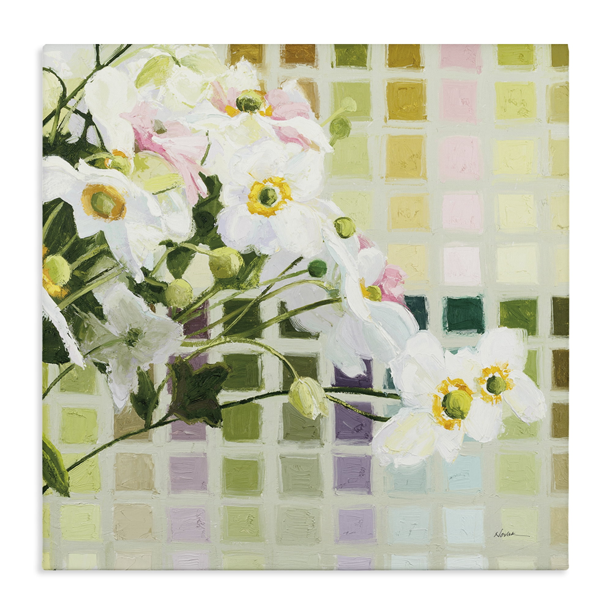 Stupell Industries Color Chart Daffodils Canvas Wall Art, design by Shirley Novak
