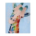 thumbnail image 1 of Stupell Industries Modern Colorful Abstract Giraffe Animal Rainbow Blue Drawing Canvas Art, 24 x 30, by Grace Popp, 1 of 7