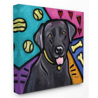Easy dog canvas painting outlet