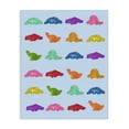 thumbnail image 1 of Stupell Industries Contemporary Colorful Dinosaur Gummies Canvas Art, 24 x 30, by LISH Creative, 1 of 8