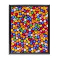 thumbnail image 1 of Stupell Industries Eclectic Colorful Gumballs Close Up Black Floating Frame Canvas Art, 25 x 31, by LISH Creative, 1 of 8