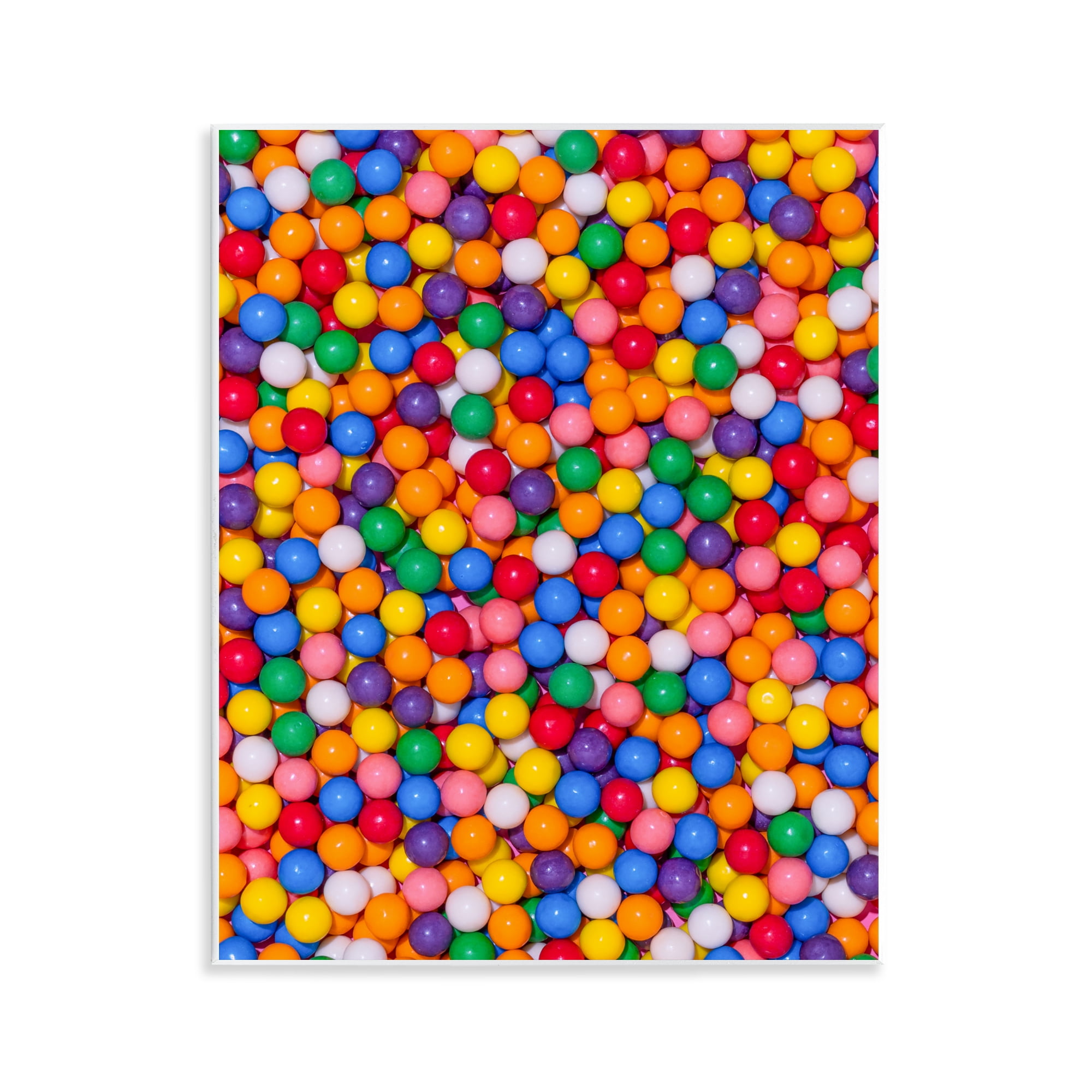 Stupell Industries Colorful Gumballs Close Up Wall Plaque Art, design by LISH Creative
