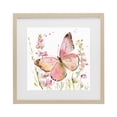 thumbnail image 1 of Stupell Industries Cottage Colorful Spring Butterfly Pink Birch Framed Print Under Glass, 13 x 13, by Creative Studio, 1 of 8