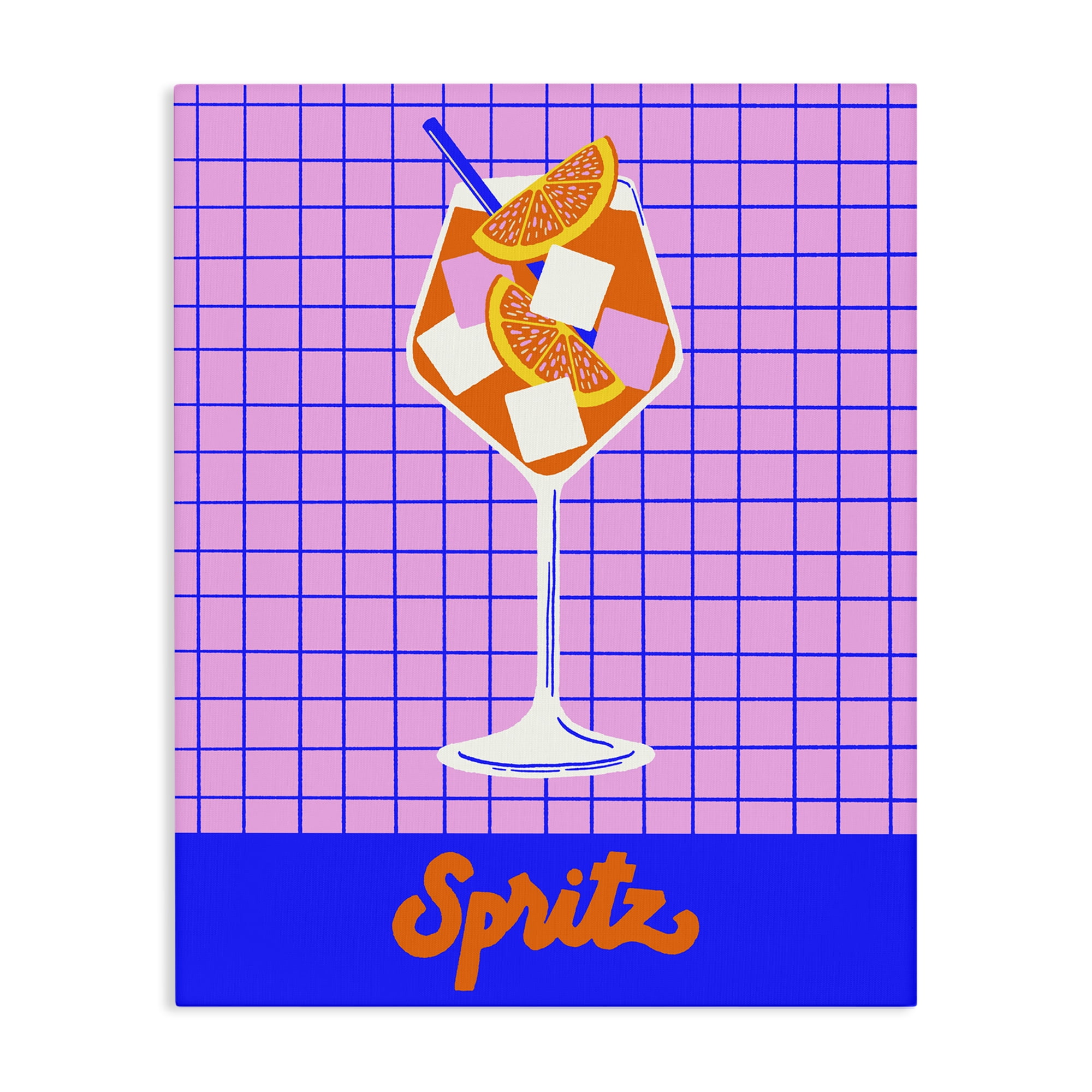Stupell Industries Colorful Summer Spritz Drink Canvas Wall Art, design by Indira Prieto | IndySign