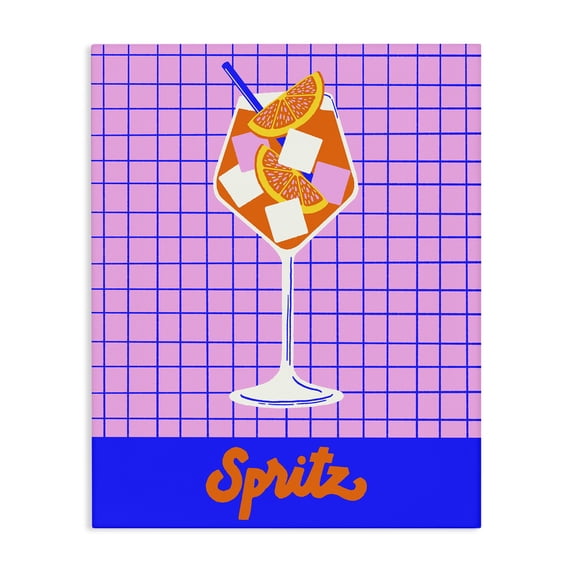 Stupell Industries Contemporary Colorful Summer Spritz Drink Canvas Art, 30 x 40, by Indira Prieto | IndySign