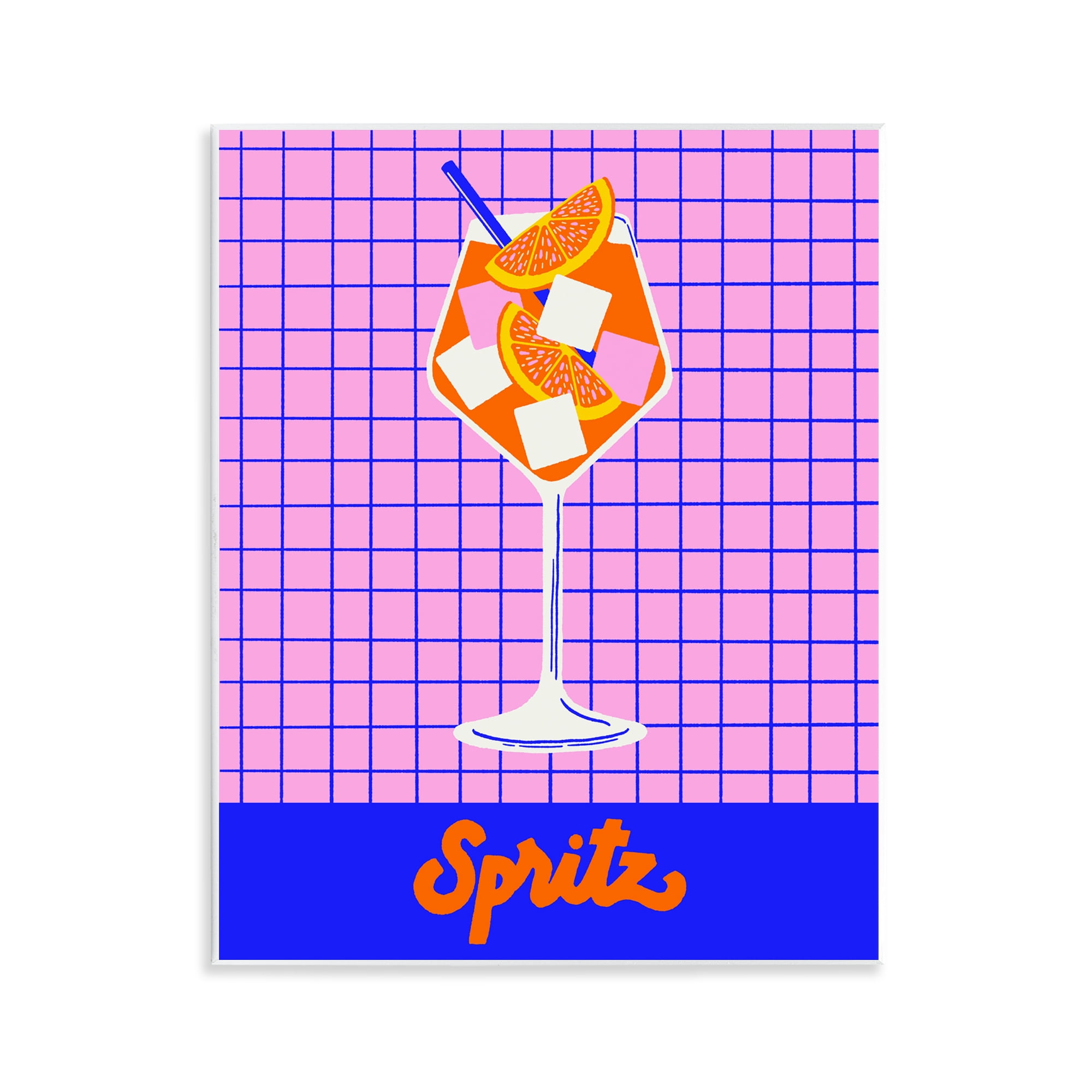 Stupell Industries Colorful Summer Spritz Drink Wall Plaque Art, design by Indira Prieto | IndySign