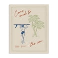 thumbnail image 1 of Stupell Industries Contemporary Come Back To The Sea Canvas Art, 16 x 20, by The Prints Vibe, 1 of 8