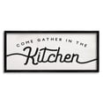 thumbnail image 1 of Stupell Industries Come Gather In The Kitchen Sign Family Charm, 10 x 24, Designed by Daphne Polselli, 1 of 8