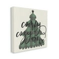 thumbnail image 1 of Stupell Industries Comfy Cozy Are We Quote Plaid Christmas Tree Inspirational Painting Gallery Wrapped Canvas Print Wall Art, 36 x 36, 1 of 6