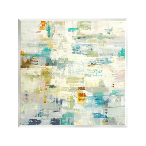 Stupell Industries Complex Abstract Pattern Abstract Painting Unframed Art Print Wall Art, 12 x 12