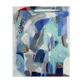 thumbnail image 1 of Stupell Industries Modern Complex Blue Layers Canvas Art, 16 x 20, by Jill Martin, 1 of 8
