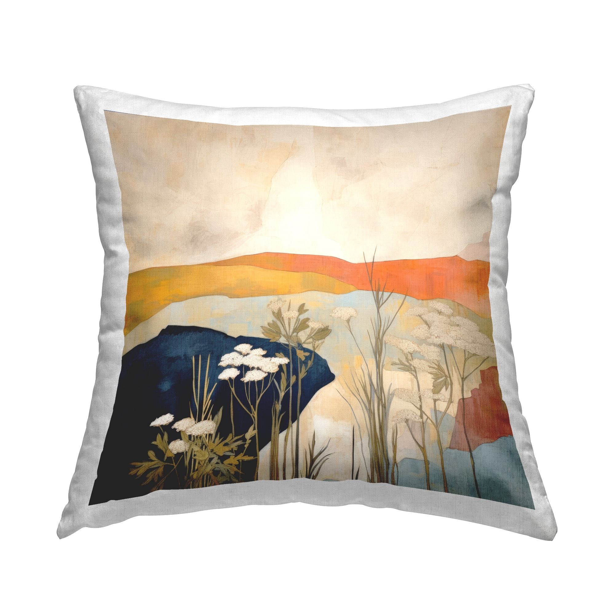 Stupell Industries Complex Desert Layers Decorative Printed Throw Pillow Design by Irena Orlov.
