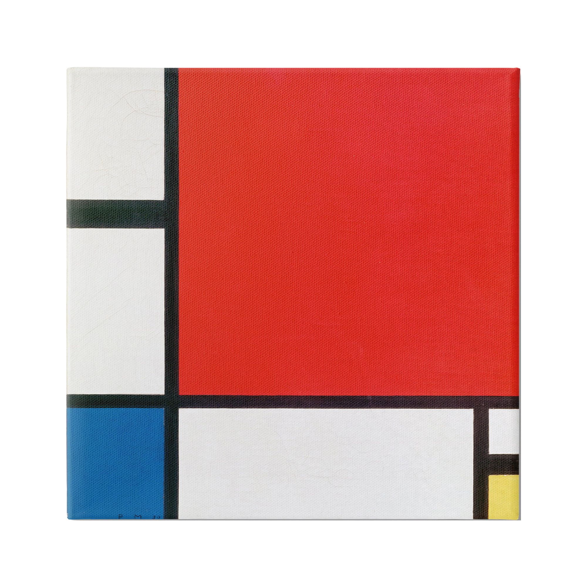 Stupell Industries Composition II in Red Blue Yellow Piet Mondrian Classic Abstract Painting Painting Gallery Wrapped Canvas Print Wall Art, Design by one1000paintings