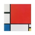 thumbnail image 1 of Stupell Industries Composition II in Red Blue Yellow Piet Mondrian Classic Abstract Painting Painting Gallery Wrapped Canvas Print Wall Art, Design by one1000paintings, 1 of 7