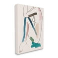 thumbnail image 1 of Stupell Industries Conceptual Crouched Female Figure Resting Bold Lines, 16 x 20, Designed by Melissa Wang, 1 of 5