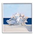 thumbnail image 1 of Stupell Industries Conch Shell Painting Animals & Insects Painting White Framed Art Print Wall Art, 24 x 24, 1 of 9