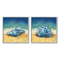thumbnail image 1 of Stupell Industries Conch Shells on Shore Animals & Insects Painting Gray Framed Art Print Wall Art, 12 x 12, Set of 2, 1 of 10