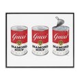 thumbnail image 1 of Stupell Industries Eclectic Condensed Soup Trio Glam Fashion Traditional Red Pop Black Framed Giclee Art, 14 x 11, by Amanda Greenwood, 1 of 7