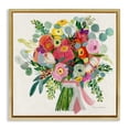 thumbnail image 1 of Stupell Industries Traditional Constant Friend Bouquet Gold Floating Frame Canvas Art, 18 x 18, by Suzanne Allard, 1 of 8