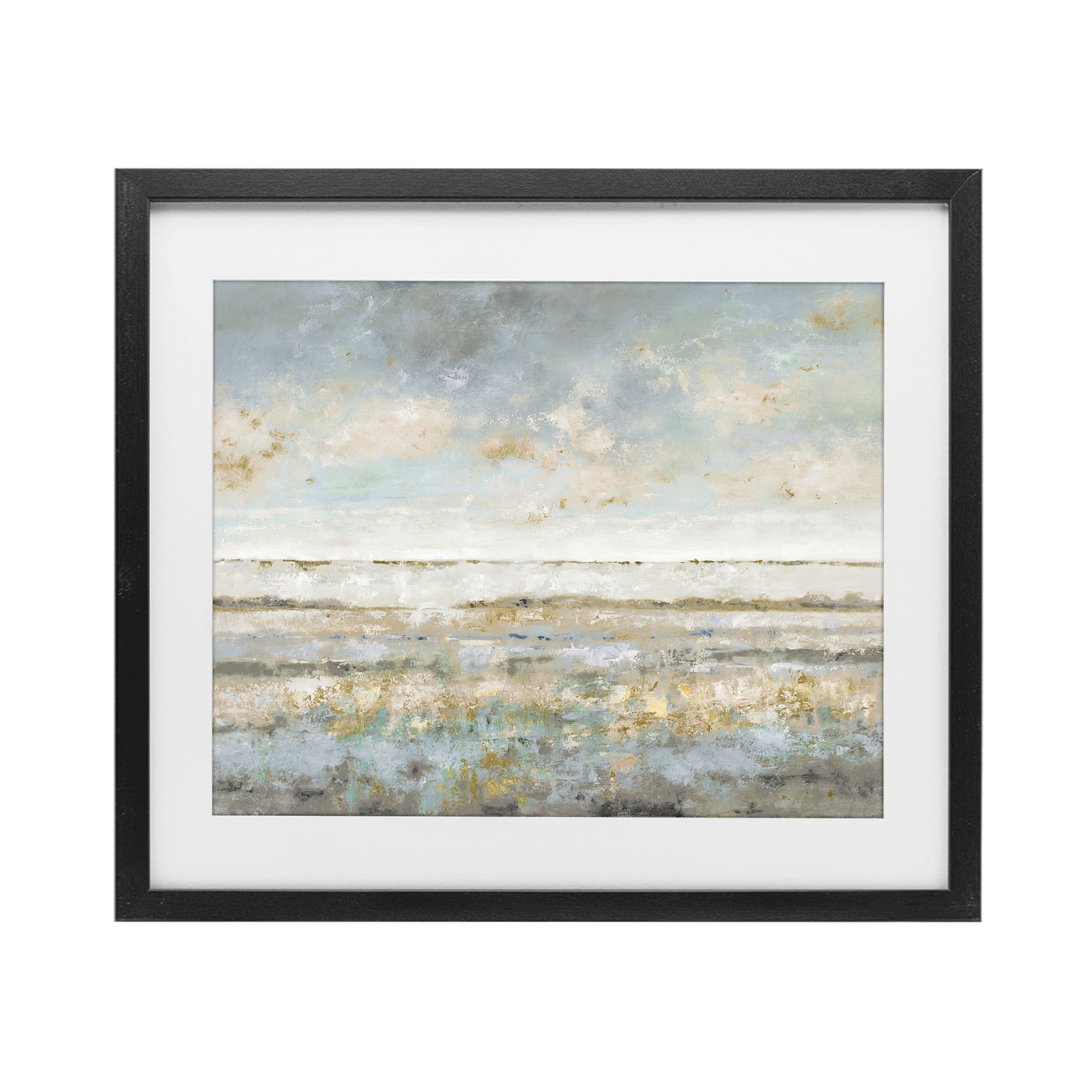 Stupell Industries Contemplative Mood Abstract Black Framed Print Under Glass, design by Lorenzo Collective