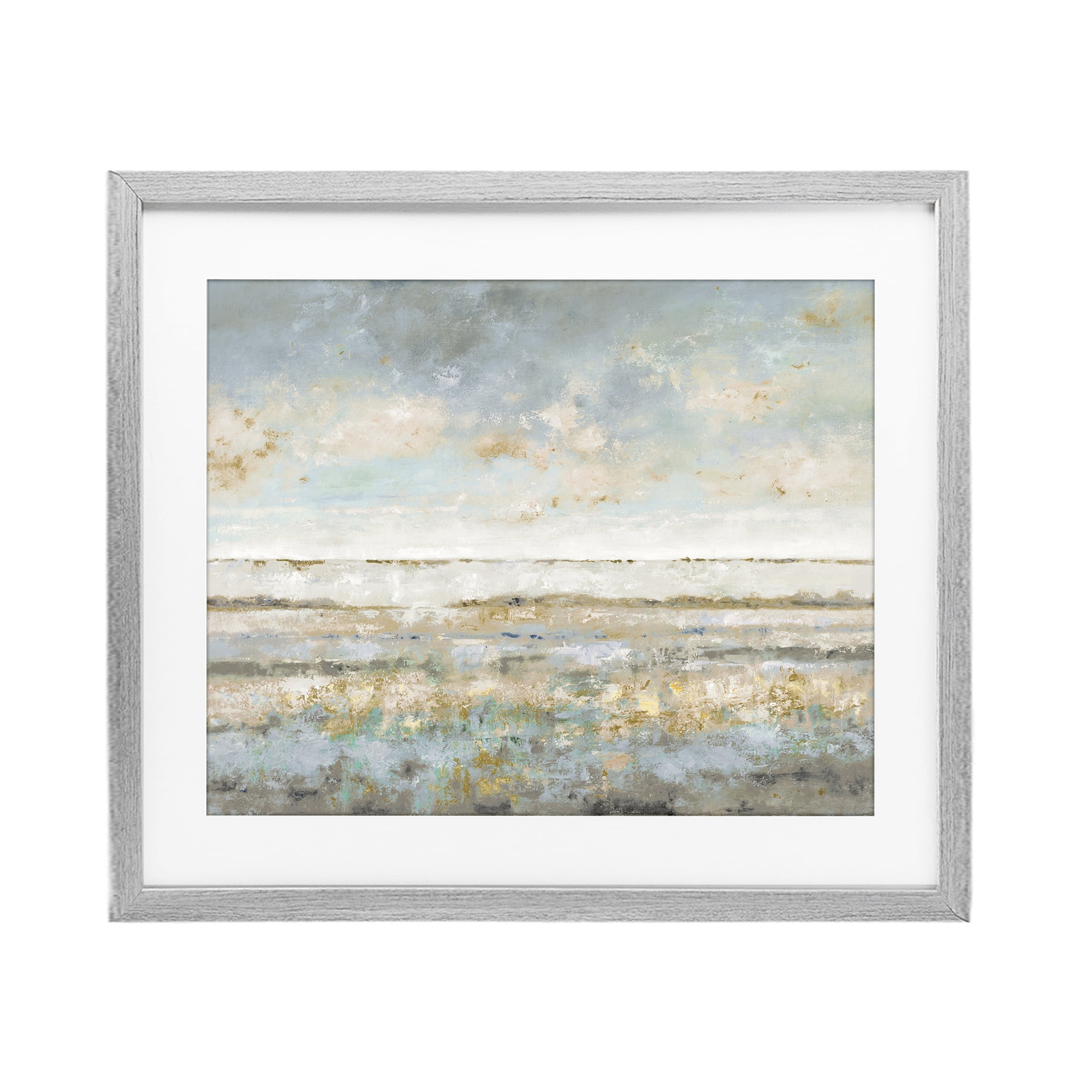 Stupell Industries Contemplative Mood Abstract Gray Framed Print Under Glass, design by Lorenzo Collective