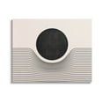 thumbnail image 1 of Stupell Industries Contemporary Abstract Circle Stripes Graphic Art Gallery Wrapped Canvas Print Wall Art, Design by JJ Design House LLC, 1 of 7