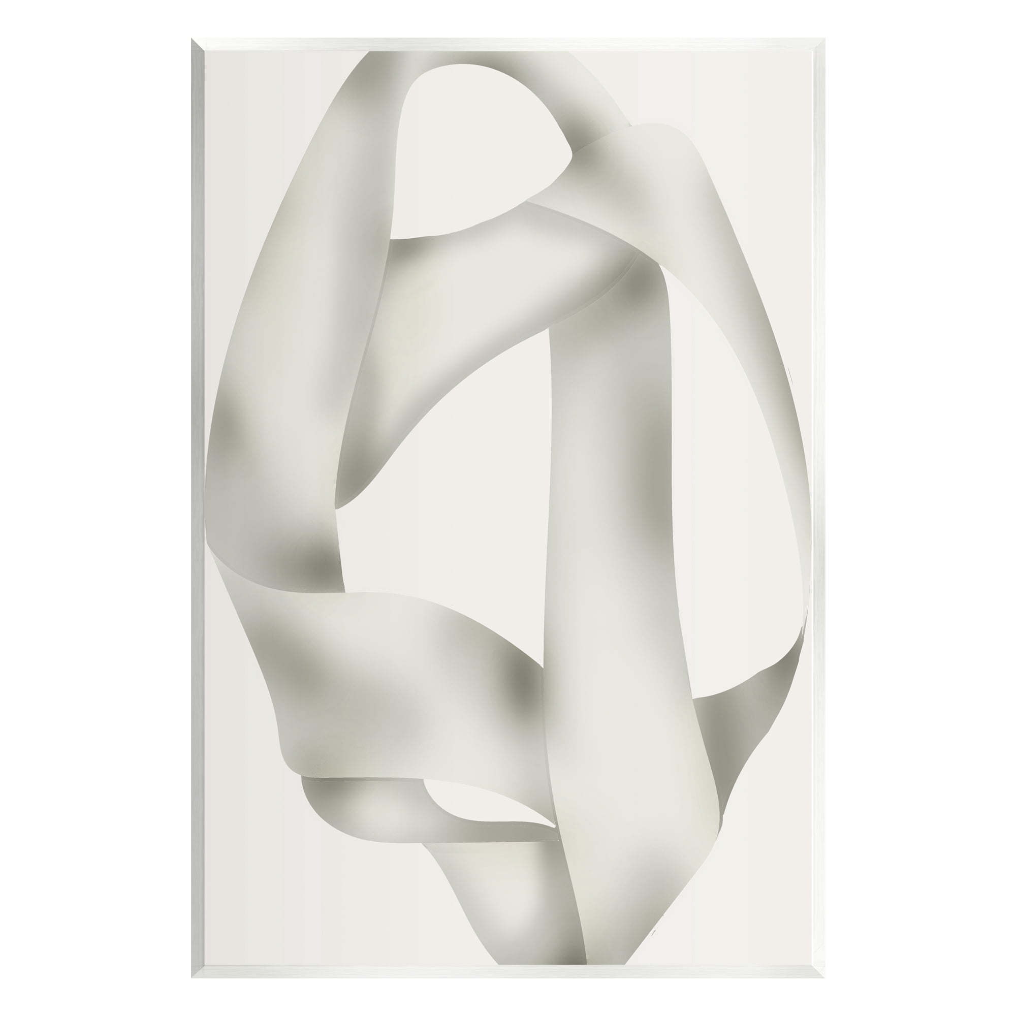 Stupell Industries Contemporary Abstract Overlap Abstract Painting Unframed Art Print Wall Art, 13 x 19