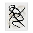 thumbnail image 1 of Stupell Industries Contemporary Abstract Paint Strokes Black Brown Canvas Art, 16 x 20, by Lil' Rue, 1 of 7
