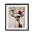 thumbnail image 1 of Stupell Industries Contemporary Baby Christmas Deer Black Framed Print Under Glass, 13 x 16, by Arlington Prints, 1 of 8