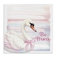 thumbnail image 1 of Stupell Industries Contemporary Be Brave Pastel Swan Canvas Art, 30 x 30, by Kim Allen, 1 of 8