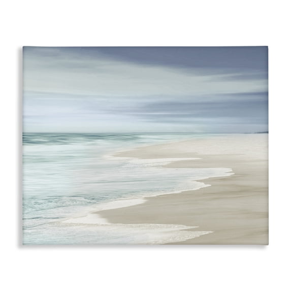 Stupell Industries Contemporary Beach Foam Landscape Canvas Art, 30 x 24, by Maggie Olsen