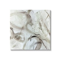 Stupell Industries Contemporary Beige Abstract Composition Painting Gallery Wrapped Canvas Print Wall Art, Design by Susan Jill